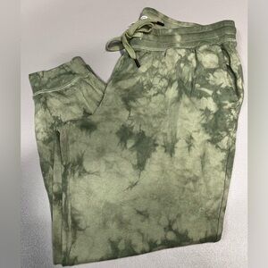 Old Navy Olive Tie-Dye Joggers